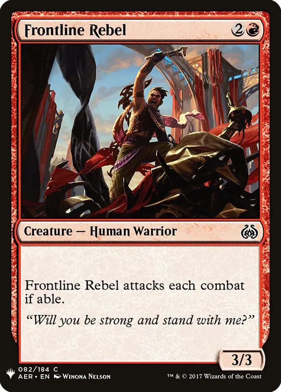 Frontline Rebel [The List]