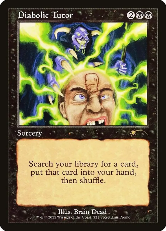 Diabolic Tutor [Secret Lair Drop]