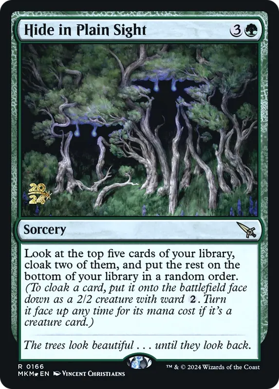 Hide in Plain Sight [Murders at Karlov Manor Prerelease Promos]