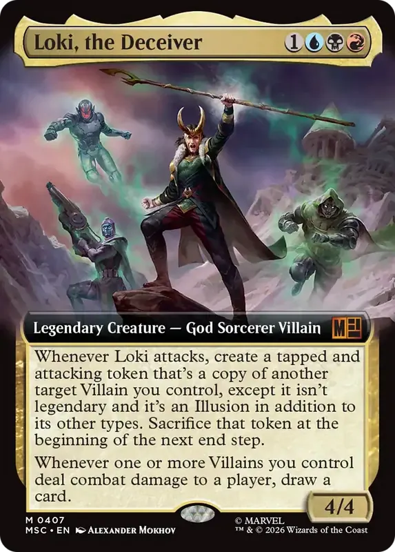 Loki, the Deceiver (Extended Art) [Marvel Super Heroes Commander]