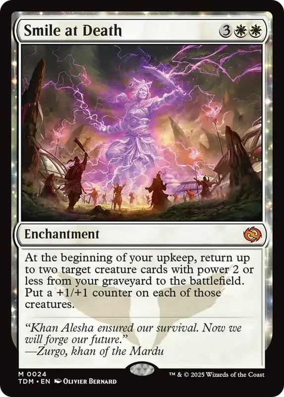 Smile at Death [Tarkir: Dragonstorm] - Español