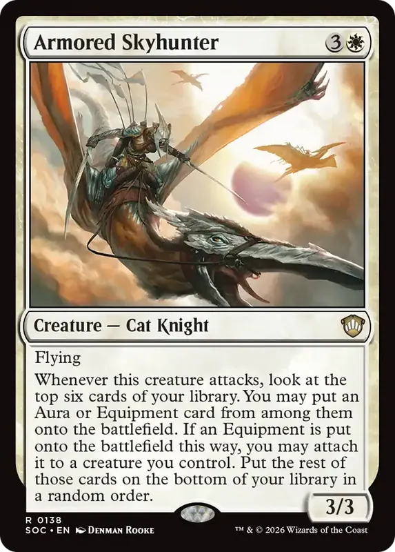 Armored Skyhunter [Secrets of Strixhaven Commander]