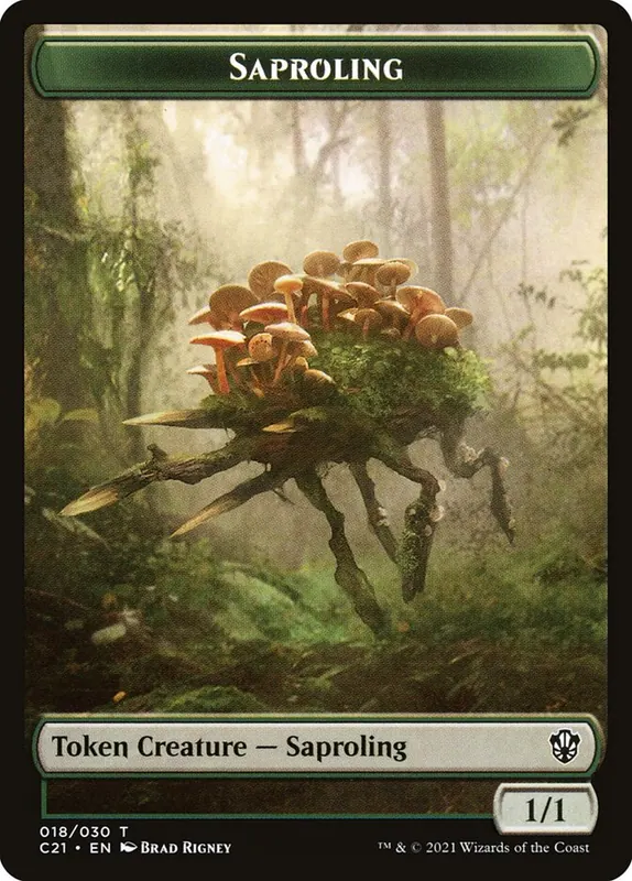 Saproling [Commander 2021 Tokens]