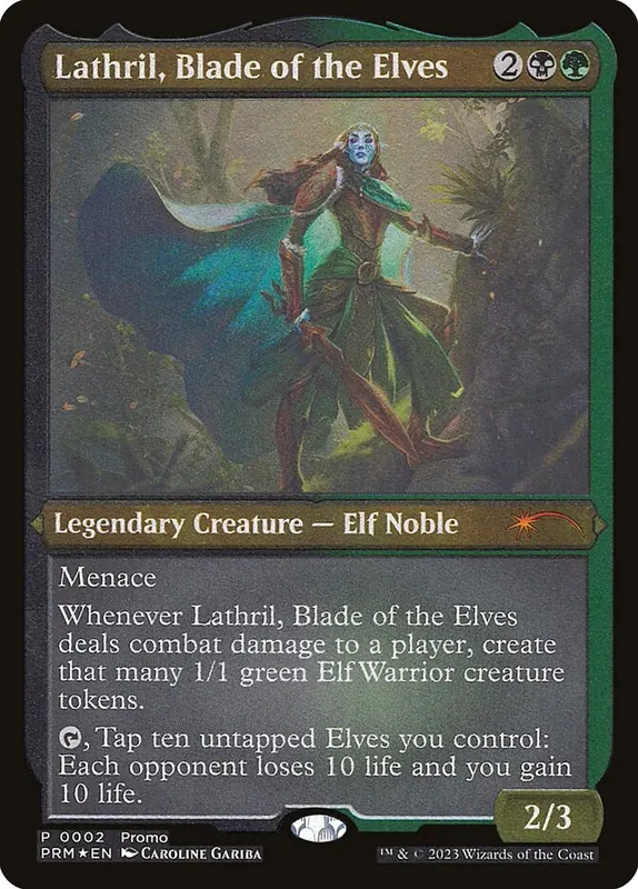 Lathril, Blade of the Elves [Kaldheim Promos]