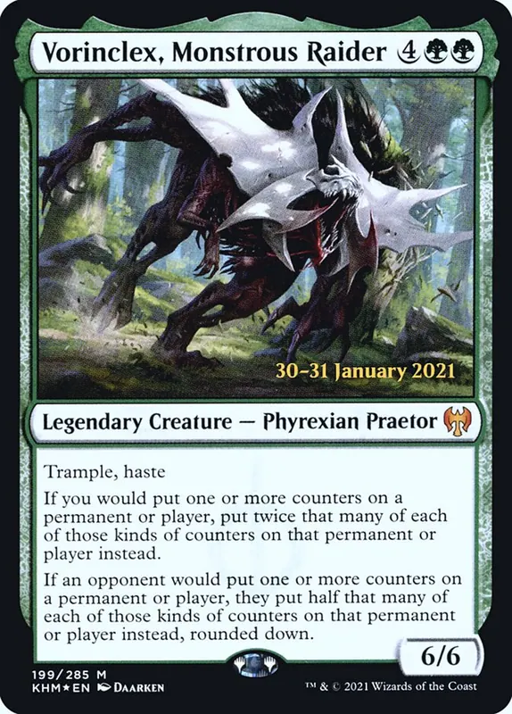Vorinclex, Monstrous Raider [Kaldheim Promos]