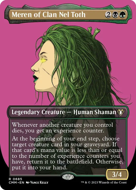 Meren of Clan Nel Toth (Borderless Profile) [Commander Masters]