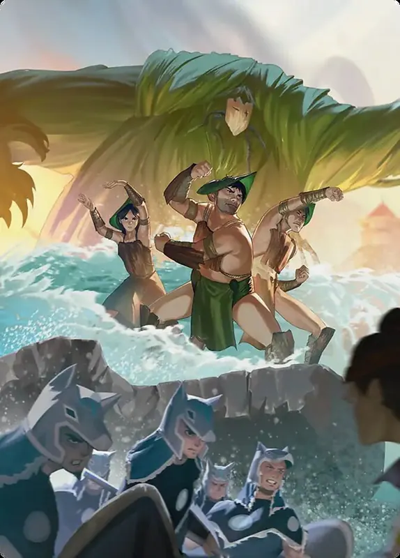 Swampbenders // Swampbenders [Avatar: the Last Airbender Eternal Art Series]