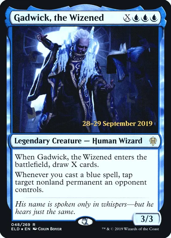 Gadwick, the Wizened [Throne of Eldraine Promos]