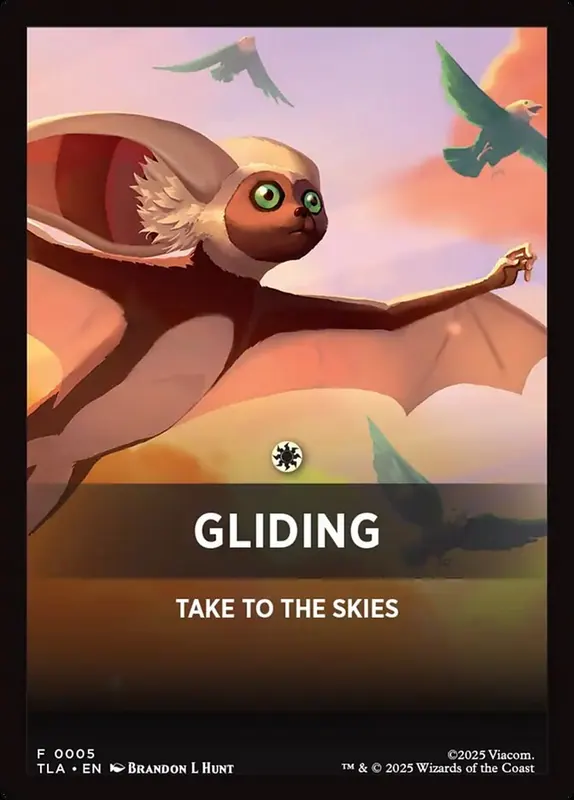 Gliding [Avatar: The Last Airbender Jumpstart Front Cards]
