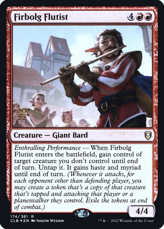 Firbolg Flutist [Battle for Baldur's Gate Promos]