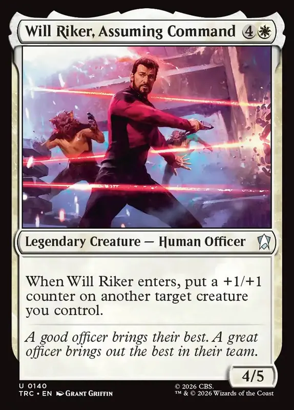 Will Riker, Assuming Command [Star Trek Commander]