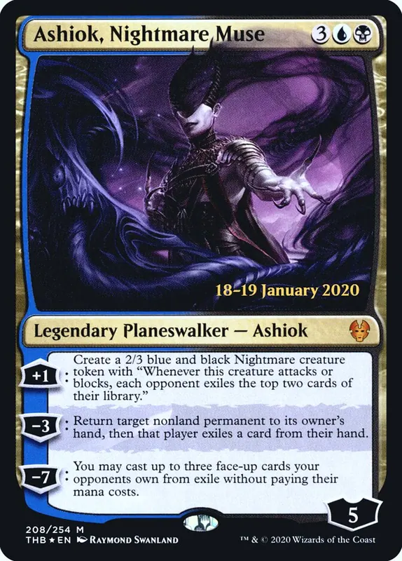Ashiok, Nightmare Muse [Theros Beyond Death Promos]