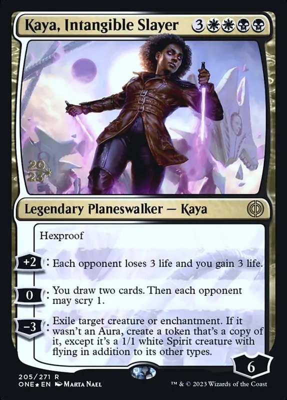 Kaya, Intangible Slayer [Phyrexia: All Will Be One Promos]