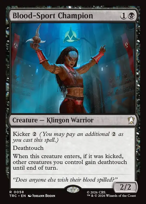 Blood-Sport Champion [Star Trek Commander]