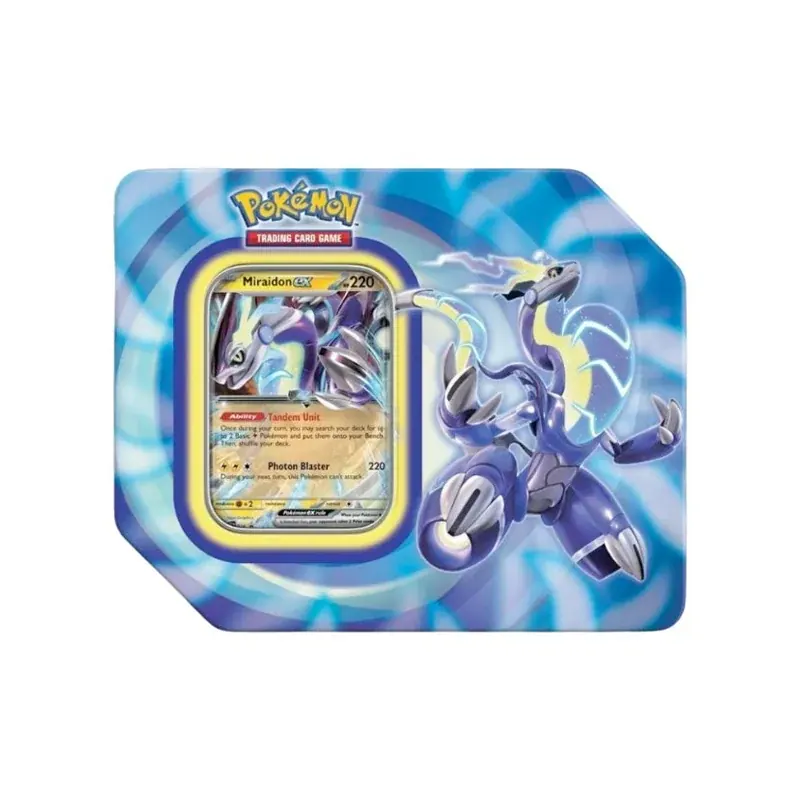 Pokémon - Paldea Legends Tins - Miraidon Ex - Ingles