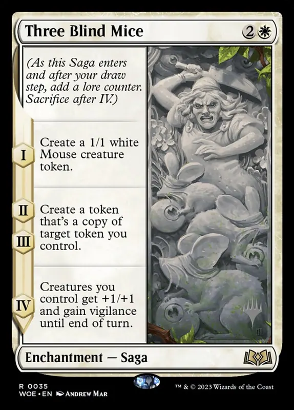 Three Blind Mice [Wilds of Eldraine Promos]