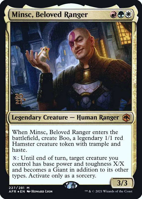 Minsc, Beloved Ranger [Adventures in the Forgotten Realms Promos]