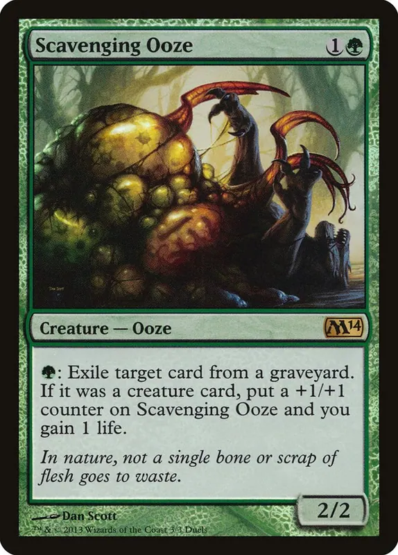 Scavenging Ooze [Duels of the Planeswalkers 2014 Promos]