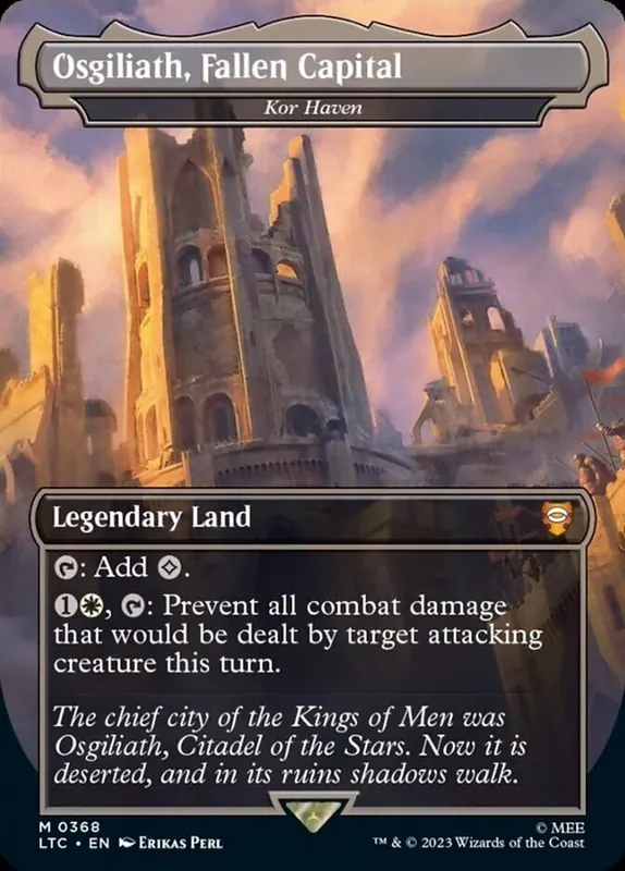 Osgiliath, Fallen Capital - Kor Haven (Borderless) [The Lord of the Rings: Tales of Middle-Earth Commander]