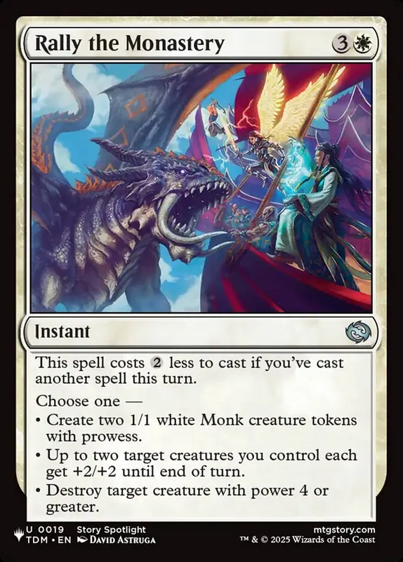 Rally the Monastery [The List]