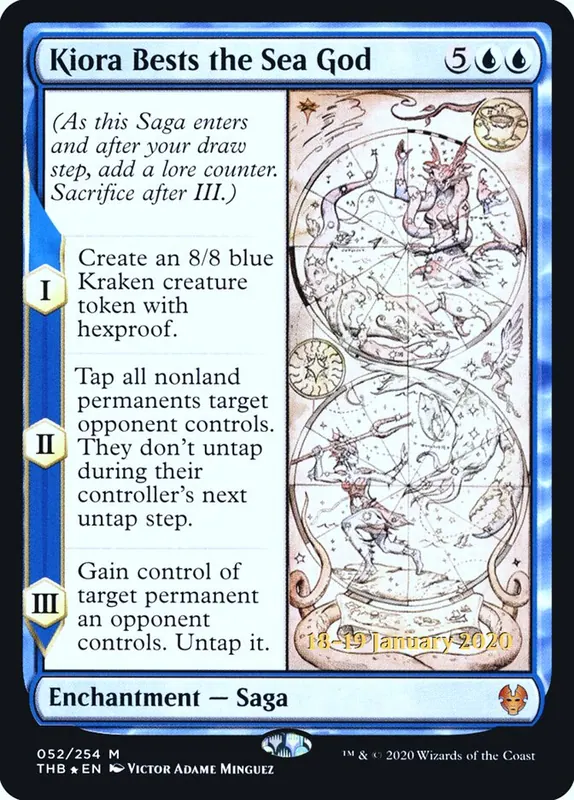 Kiora Bests the Sea God [Theros Beyond Death Promos]