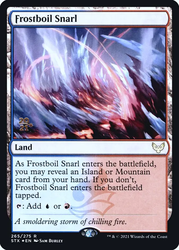 Frostboil Snarl [Strixhaven: School of Mages Promos]