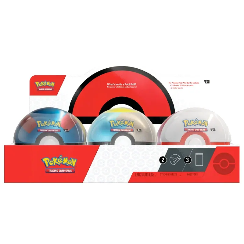 Pokémon - Poke Ball Tin (Q4 2024) - Ingles & Español