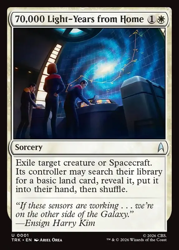 70,000 Light-Years from Home [Star Trek]