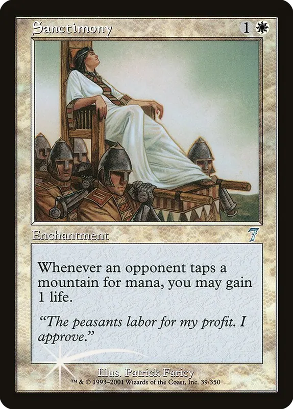 Sanctimony [Seventh Edition]