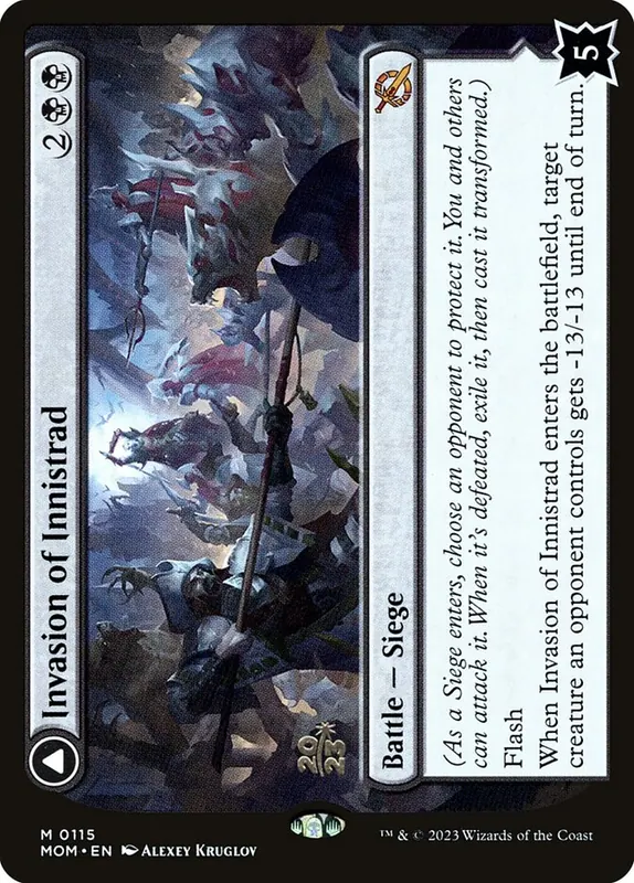 Invasion of Innistrad // Deluge of the Dead [March of the Machine Promos]