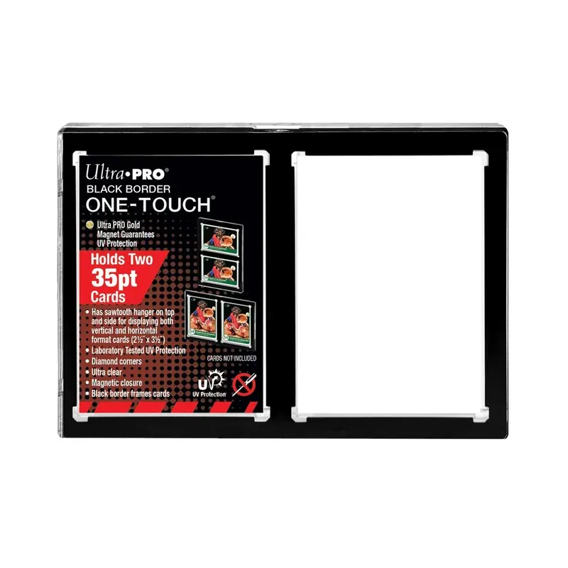 ULTRA PRO MICA BORDE NEGRO ONE-TOUCH DOBLE