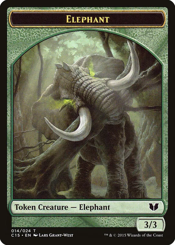 Elephant [Commander 2015 Tokens]