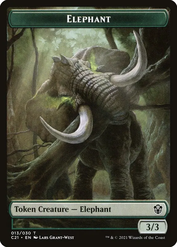 Elephant [Commander 2021 Tokens]