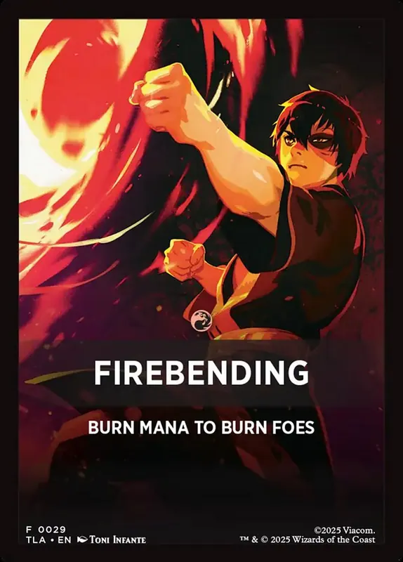 Firebending [Avatar: The Last Airbender Jumpstart Front Cards]