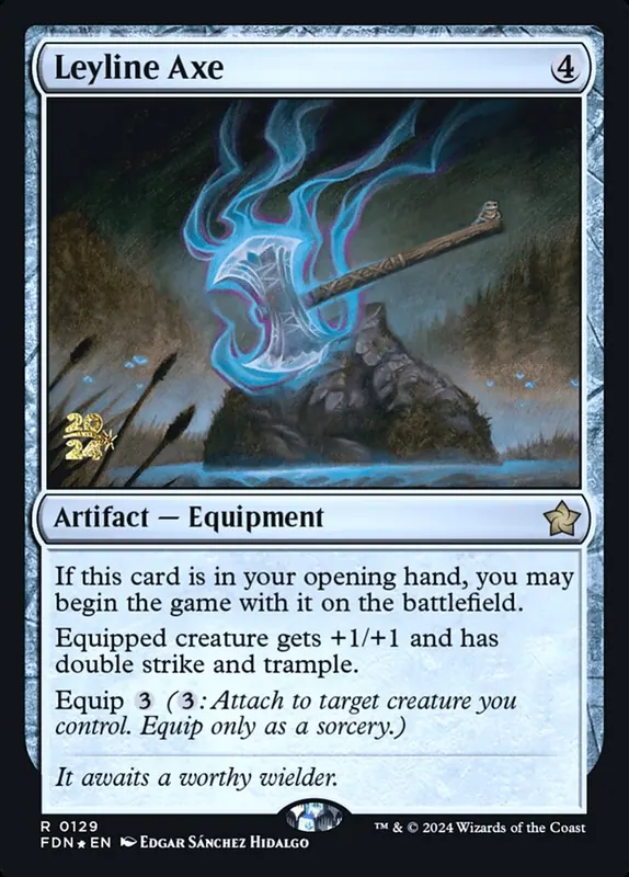Leyline Axe [Foundations Promos]