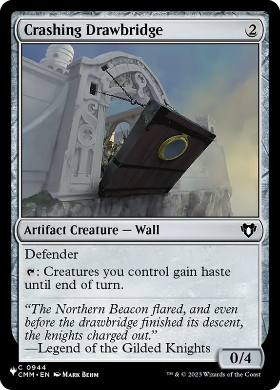 Crashing Drawbridge [The List]