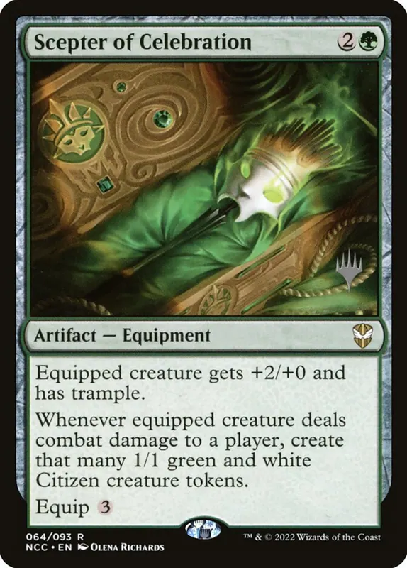 Scepter of Celebration [New Capenna Commander Promos]