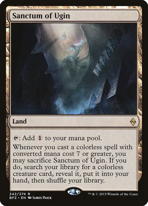Sanctum of Ugin [Battle for Zendikar] - Portugues