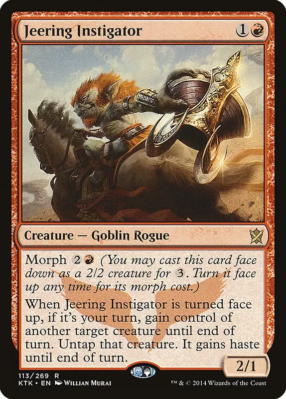 Jeering Instigator [Khans of Tarkir] - Español