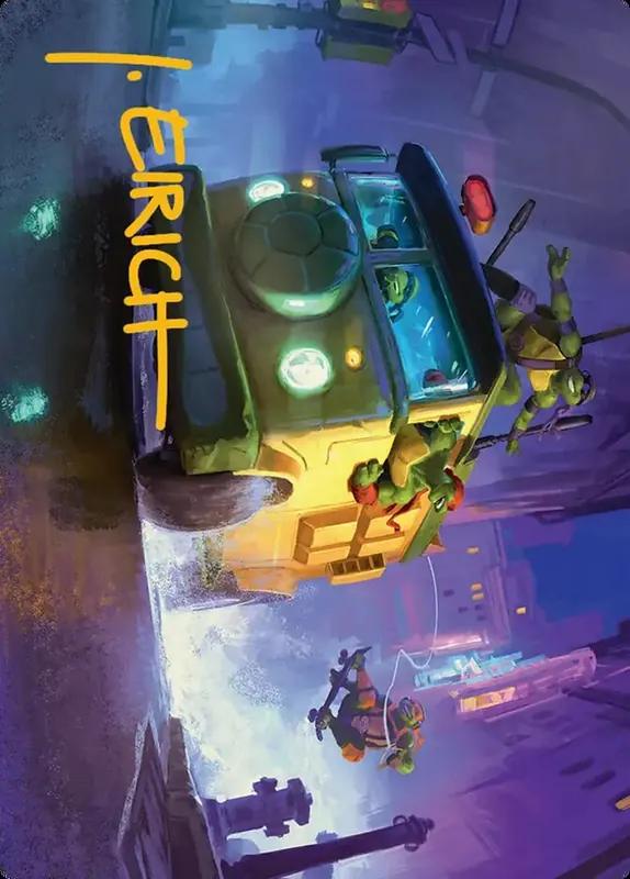 Turtle Van // Turtle Van [Teenage Mutant Ninja Turtles Art Series]