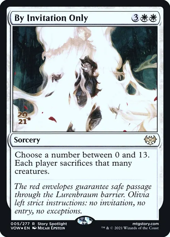 By Invitation Only [Innistrad: Crimson Vow Promos]
