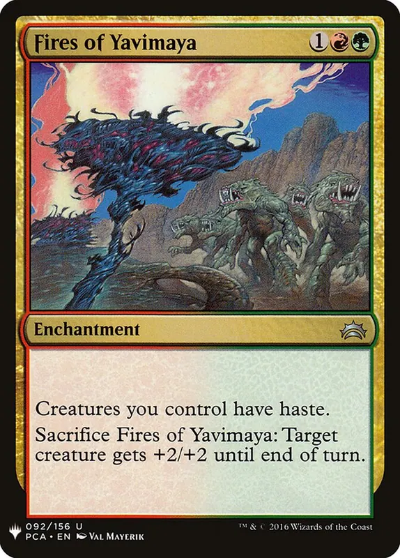 Fires of Yavimaya [The List]