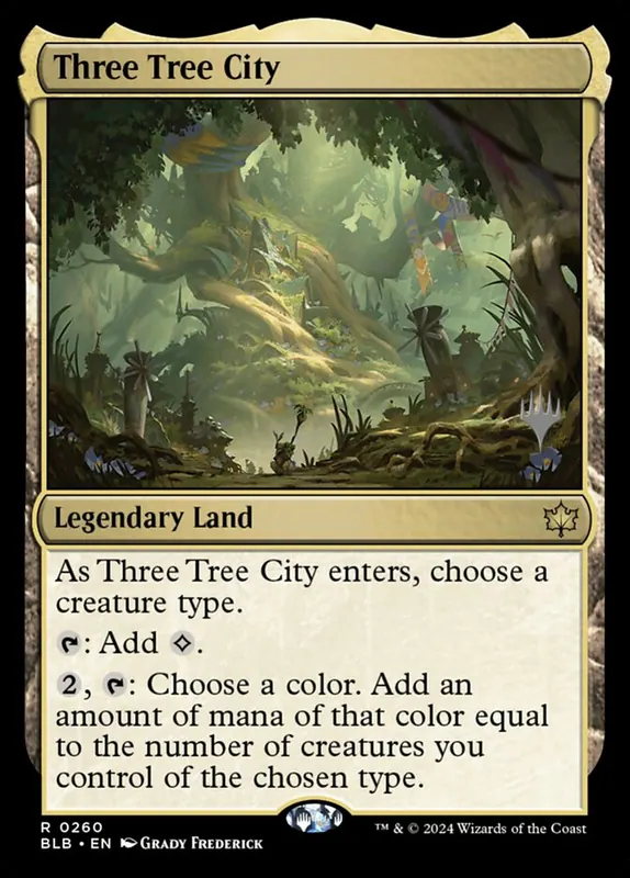 Three Tree City [Bloomburrow Promos]