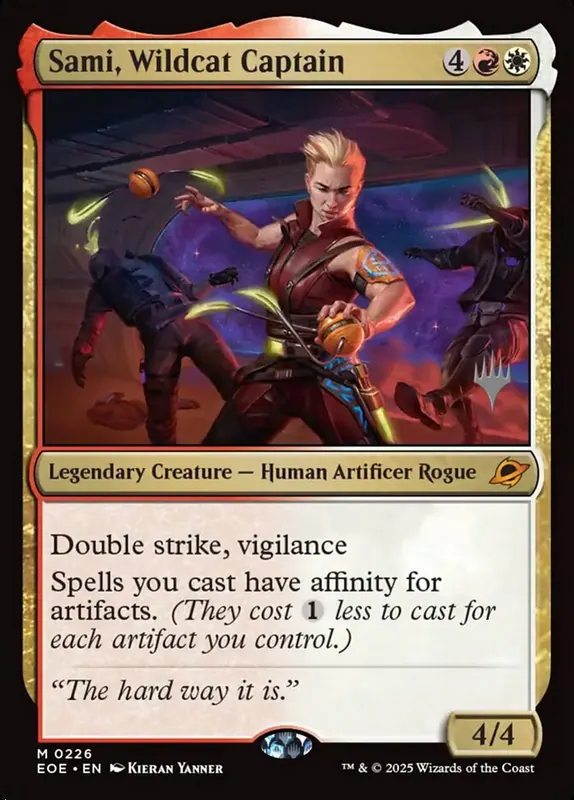 Sami, Wildcat Captain [Edge of Eternities Promos]