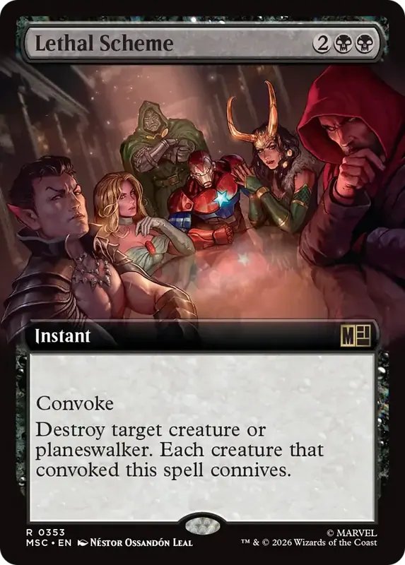 Lethal Scheme (Extended Art) [Marvel Super Heroes Commander]