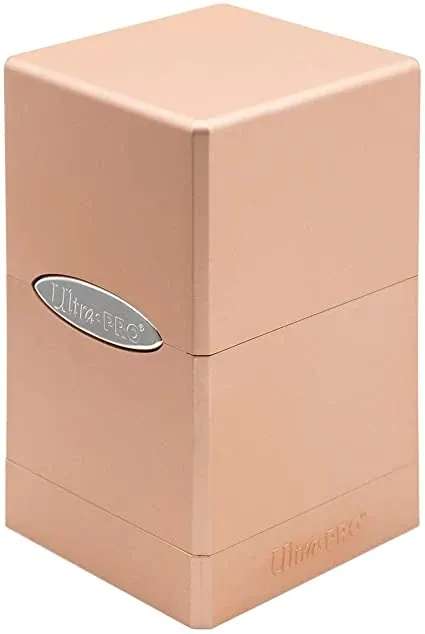 UP DECK CASE SATIN TOWER METALLIC ROSE GOLD