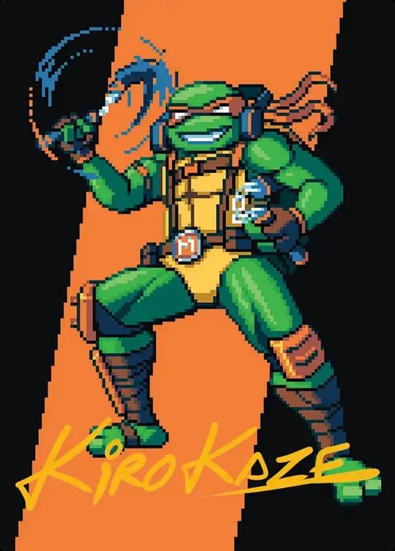 Michelangelo, the Heart // Michelangelo, the Heart [Teenage Mutant Ninja Turtles Art Series]