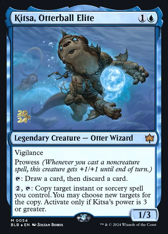 Kitsa, Otterball Elite [Bloomburrow Promos]