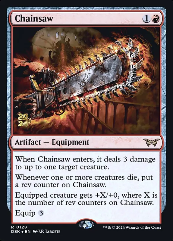 Chainsaw [Duskmourn: House of Horror Promos]
