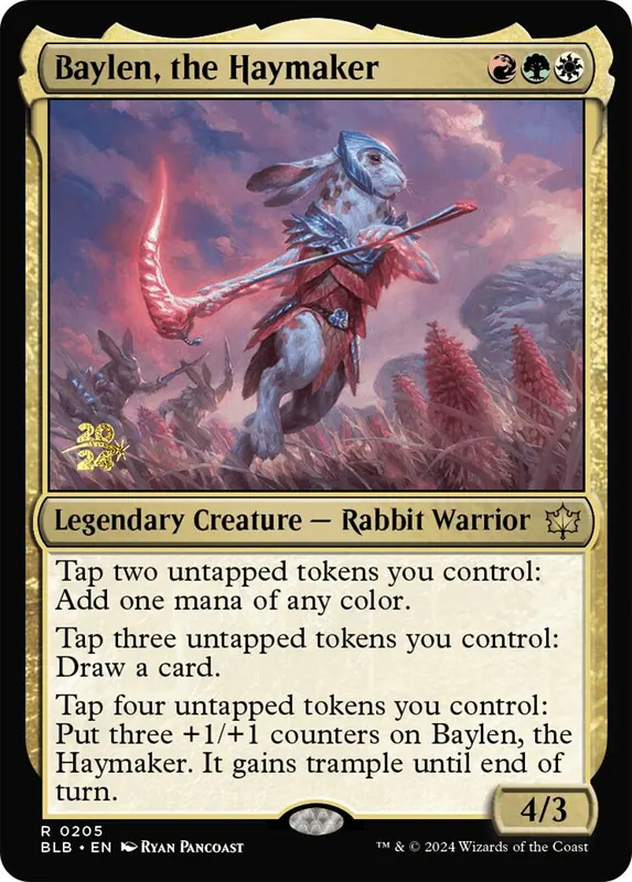 Baylen, the Haymaker [Bloomburrow Prerelease Promos] - Español